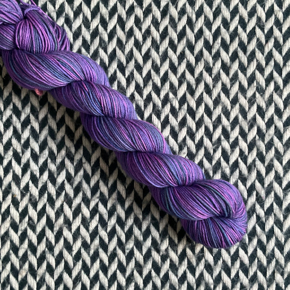 SPACE ODDITY -- Half-Skein -- Times Square sock yarn -- ready to ship