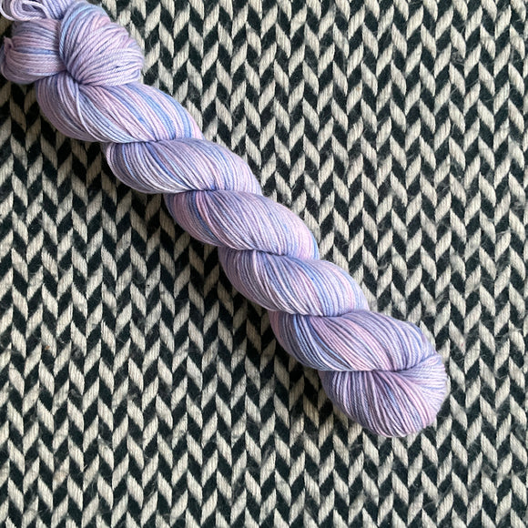 MOONAGE DAYDREAM -- Half-Skein -- Times Square sock yarn -- ready to ship