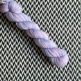 MOONAGE DAYDREAM -- Half-Skein -- Times Square sock yarn -- ready to ship