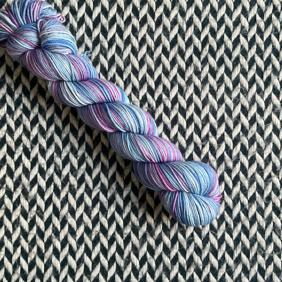 PLANETOID -- *Half-skein* Times Square sock yarn -- ready to ship