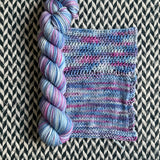 PLANETOID -- *Half-skein* Times Square sock yarn -- ready to ship