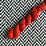 BACKBEAT-- Half-Skein -- Broadway sparkle sock yarn -- ready to ship