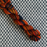 BEAUTI-FALL -- Half-Skein -- Times Square sock yarn -- ready to ship