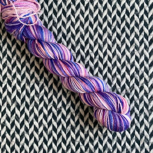 GREAT SAND DUNES -- Half-Skein -- Broadway sparkle sock yarn -- ready to ship