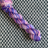 GREAT SAND DUNES -- Half-Skein -- Broadway sparkle sock yarn -- ready to ship