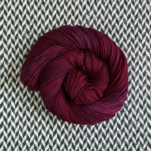 PINOT NOIR -- Greenwich Village DK yarn -- ready to ship