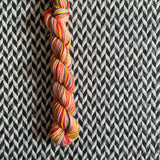 Drumline -- mini-skein -- Times Square sock yarn -- ready to ship