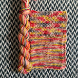 Drumline -- mini-skein -- Times Square sock yarn -- ready to ship