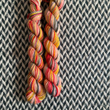 Drumline -- mini-skein -- Times Square sock yarn -- ready to ship