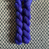 Desert at Night -- mini-skein -- Times Square sock yarn -- ready to ship