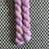 Desert Bloom -- mini-skein -- Broadway sparkle sock yarn-- ready to ship