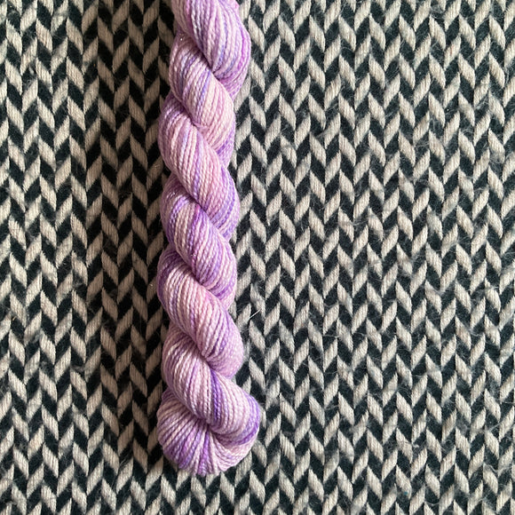 Desert Bloom -- mini-skein -- Broadway sparkle sock yarn-- ready to ship