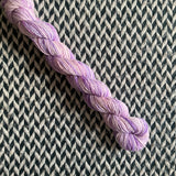 Desert Bloom -- mini-skein -- Broadway sparkle sock yarn-- ready to ship