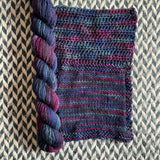 Pluto -- mini-skein -- Times Square sock yarn -- ready to ship