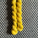 Sunflower -- mini-skein -- Times Square sock yarn -- ready to ship