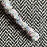 Buttercream -- mini-skein -- Times Square sock yarn -- ready to ship
