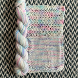 Buttercream -- mini-skein -- Times Square sock yarn -- ready to ship