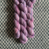 Berries and Cream -- mini-skein -- Times Square sock yarn -- ready to ship