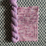 Berries and Cream -- mini-skein -- Times Square sock yarn -- ready to ship