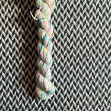 The Color Parrot -- mini-skein -- Harlem sock yarn -- ready to ship