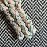 The Color Parrot -- mini-skein -- Harlem sock yarn -- ready to ship