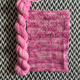 Amusement -- mini-skein -- Broadway sparkle sock yarn-- ready to ship