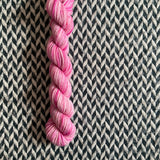 Amusement -- mini-skein -- Broadway sparkle sock yarn-- ready to ship