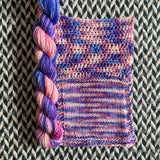 Great Sand Dunes -- mini-skein -- Broadway sparkle sock yarn-- ready to ship