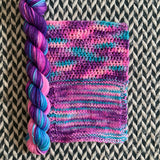 Electric Sheep -- mini-skein -- Broadway sparkle sock yarn-- ready to ship