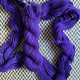 NEON VIOLET -- Greenwich Village DK yarn -- ready to ship