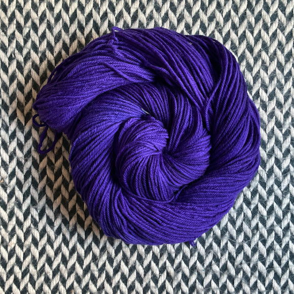 NEON VIOLET -- Greenwich Village DK yarn -- ready to ship