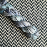 CERULEAN CELEBRATION -- Wave Hill zebra fingering yarn -- ready to ship