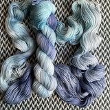 CERULEAN CELEBRATION -- Times Square sock yarn -- ready to ship
