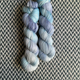 CERULEAN CELEBRATION -- Broadway sparkle sock yarn -- ready to ship