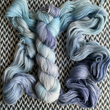 CERULEAN CELEBRATION -- Broadway sparkle sock yarn -- ready to ship