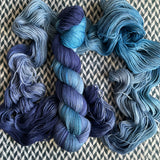AZURE AFFAIR -- Times Square sock yarn -- ready to ship