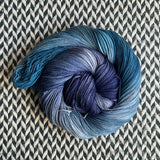 AZURE AFFAIR -- Times Square sock yarn -- ready to ship