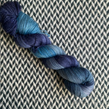 AZURE AFFAIR -- Broadway sparkle sock yarn -- ready to ship