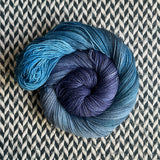 AZURE AFFAIR -- Broadway sparkle sock yarn -- ready to ship