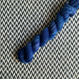 SAPPHIRE SOIRÉE -- Half-Skein -- Times Square sock yarn -- ready to ship