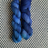 SAPPHIRE SOIRÉE -- Times Square sock yarn -- ready to ship