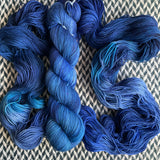 SAPPHIRE SOIRÉE -- Times Square sock yarn -- ready to ship