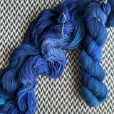 SAPPHIRE SOIRÉE -- Times Square sock yarn -- ready to ship