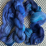 SAPPHIRE SOIRÉE -- Greenwich Village DK yarn -- ready to ship