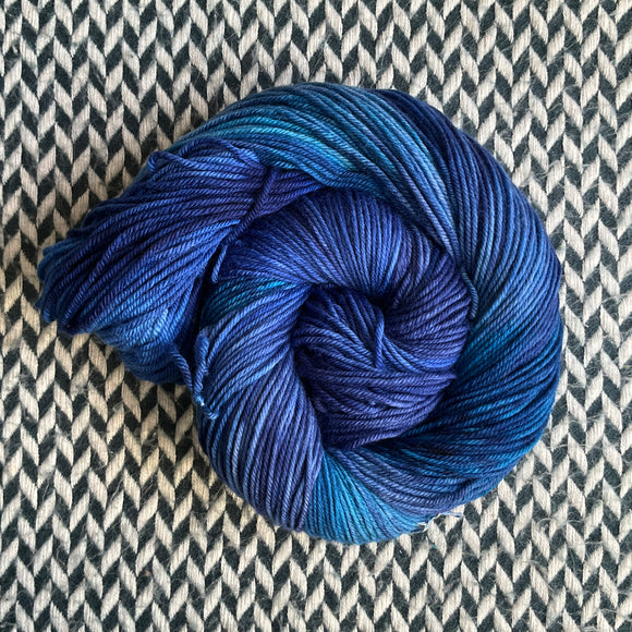 SAPPHIRE SOIRÉE -- Greenwich Village DK yarn -- ready to ship