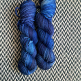 SAPPHIRE SOIRÉE -- Flushing Meadows bulky yarn -- ready to ship