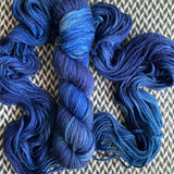 SAPPHIRE SOIRÉE -- Flushing Meadows bulky yarn -- ready to ship