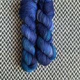 SAPPHIRE SOIRÉE -- Broadway sparkle sock yarn -- ready to ship