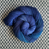 SAPPHIRE SOIRÉE -- Broadway sparkle sock yarn -- ready to ship