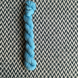 Wallflower -- mini-skein -- Times Square sock yarn -- ready to ship